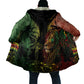 One Love Bahamas Cloak Rastafarian Lion Reggae Grunge Style