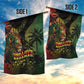 One Love Bahamas Garden Flag Rastafarian Lion Reggae Grunge Style