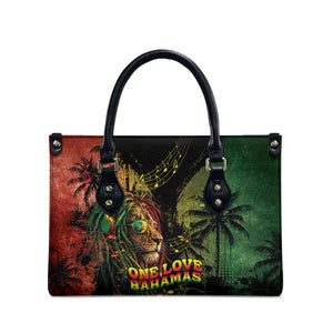 One Love Bahamas Leather Bag Rastafarian Lion Reggae Grunge Style