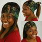 One Love Bahamas Neck Gaiter Rastafarian Lion Reggae Grunge Style