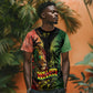 One Love Bahamas T shirt Rastafarian Lion Reggae Grunge Style