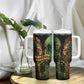 One Love Bahamas Tumbler With Handle Rastafarian Lion Reggae Grunge Style