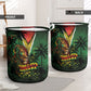 One Love Guyana Laundry Basket Rastafarian Lion Reggae Grunge Style