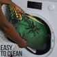 One Love Guyana Bathroom Set Rastafarian Lion Reggae Grunge Style