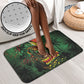 One Love Guyana Bathroom Set Rastafarian Lion Reggae Grunge Style
