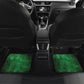 One Love Guyana Car Mats Rastafarian Lion Reggae Grunge Style