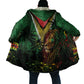 One Love Guyana Cloak Rastafarian Lion Reggae Grunge Style