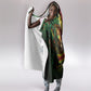 One Love Guyana Hooded Blanket Rastafarian Lion Reggae Grunge Style