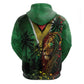One Love Guyana Hoodie Rastafarian Lion Reggae Grunge Style