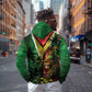 One Love Guyana Hoodie Rastafarian Lion Reggae Grunge Style