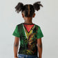 One Love Guyana Kid T shirt Rastafarian Lion Reggae Grunge Style