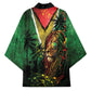 One Love Guyana Kimono Rastafarian Lion Reggae Grunge Style