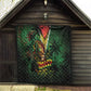 One Love Guyana Quilt Rastafarian Lion Reggae Grunge Style