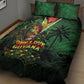 One Love Guyana Quilt Bed Set Rastafarian Lion Reggae Grunge Style