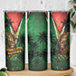 One Love Guyana Skinny Tumbler Rastafarian Lion Reggae Grunge Style