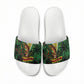 One Love Guyana Slide Sandals Rastafarian Lion Reggae Grunge Style