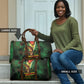 One Love Guyana Travel Bag Rastafarian Lion Reggae Grunge Style