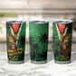 One Love Guyana Tumbler Cup Rastafarian Lion Reggae Grunge Style