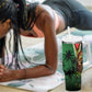 One Love Guyana Tumbler With Handle Rastafarian Lion Reggae Grunge Style