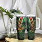 One Love Guyana Tumbler With Handle Rastafarian Lion Reggae Grunge Style