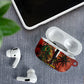 One Love Trinidad And Tobago AirPods Case Rastafarian Lion Reggae Grunge Style