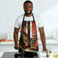 One Love Trinidad And Tobago Apron Rastafarian Lion Reggae Grunge Style