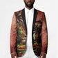 One Love Trinidad And Tobago Blazer Rastafarian Lion Reggae Grunge Style