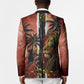One Love Trinidad And Tobago Blazer Rastafarian Lion Reggae Grunge Style