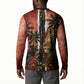 One Love Trinidad And Tobago Button Sweatshirt Rastafarian Lion Reggae Grunge Style
