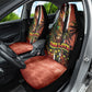 One Love Trinidad And Tobago Car Seat Cover Rastafarian Lion Reggae Grunge Style