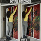 One Love Trinidad And Tobago Door Cover Rastafarian Lion Reggae Grunge Style