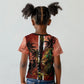 One Love Trinidad And Tobago Kid T shirt Rastafarian Lion Reggae Grunge Style