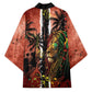 One Love Trinidad And Tobago Kimono Rastafarian Lion Reggae Grunge Style