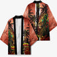 One Love Trinidad And Tobago Kimono Rastafarian Lion Reggae Grunge Style