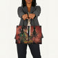 One Love Trinidad And Tobago Leather Bag Rastafarian Lion Reggae Grunge Style