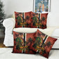 One Love Trinidad And Tobago Pillow Cover Rastafarian Lion Reggae Grunge Style