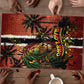 One Love Trinidad And Tobago Puzzle Rastafarian Lion Reggae Grunge Style