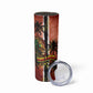 One Love Trinidad And Tobago Skinny Tumbler Rastafarian Lion Reggae Grunge Style
