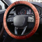 One Love Trinidad And Tobago Steering Wheel Cover Rastafarian Lion Reggae Grunge Style