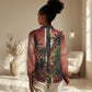 One Love Trinidad And Tobago Women Casual Shirt Rastafarian Lion Reggae Grunge Style