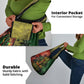 One Love Afro Haiti Grocery Bag Rastafarian Lion Reggae Grunge Style
