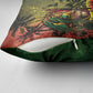 One Love Afro Haiti Pillow Cover Rastafarian Lion Reggae Grunge Style