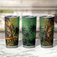 One Love Afro Haiti Tumbler Cup Rastafarian Lion Reggae Grunge Style