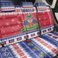 Afro Haiti Christmas Back Car Seat Cover Coat Of Arms Jwaye Nwel - African Pride