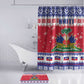 Afro Haiti Christmas Bathroom Set Coat Of Arms Jwaye Nwel