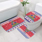 Afro Haiti Christmas Bathroom Set Coat Of Arms Jwaye Nwel