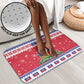 Afro Haiti Christmas Bathroom Set Coat Of Arms Jwaye Nwel