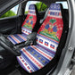 Afro Haiti Christmas Car Seat Cover Coat Of Arms Jwaye Nwel - African Pride