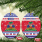 Afro Haiti Christmas Ceramic Ornament Coat Of Arms Jwaye Nwel - African Pride