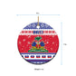 Afro Haiti Christmas Ceramic Ornament Coat Of Arms Jwaye Nwel - African Pride